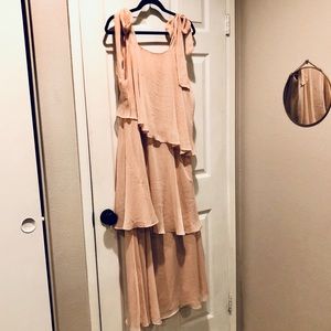 Blush Tiered Dress
